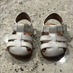 White Kids Sandals